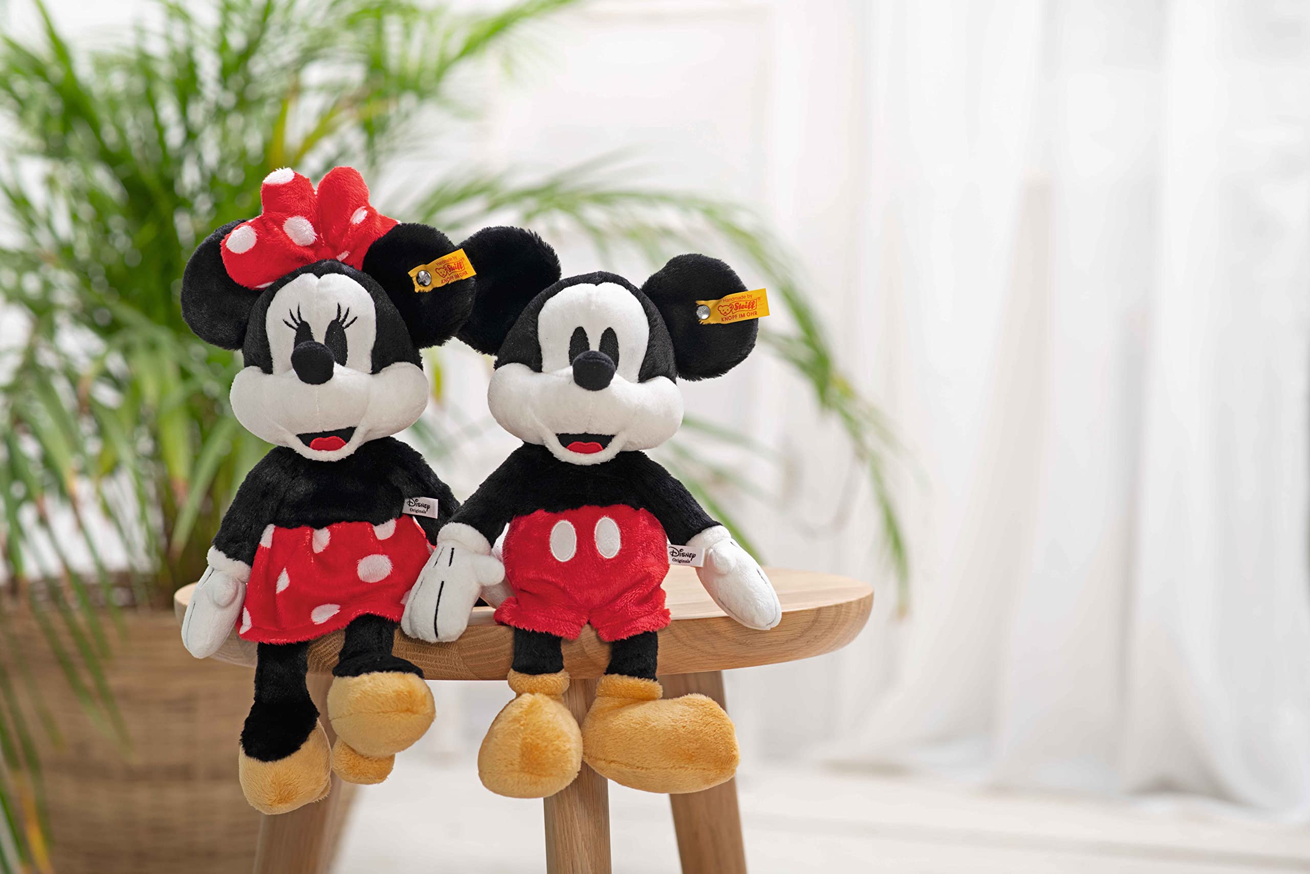 Steiff Handcrafted Since 1880 Premium Plush Disney Originals Mickey Mouse Stuffed Toy - 12" Minnie Mouse - Image 9